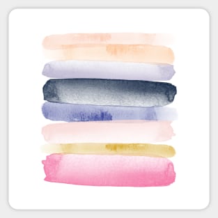 Brushstroke Ombre Abstract #watercolor Sticker